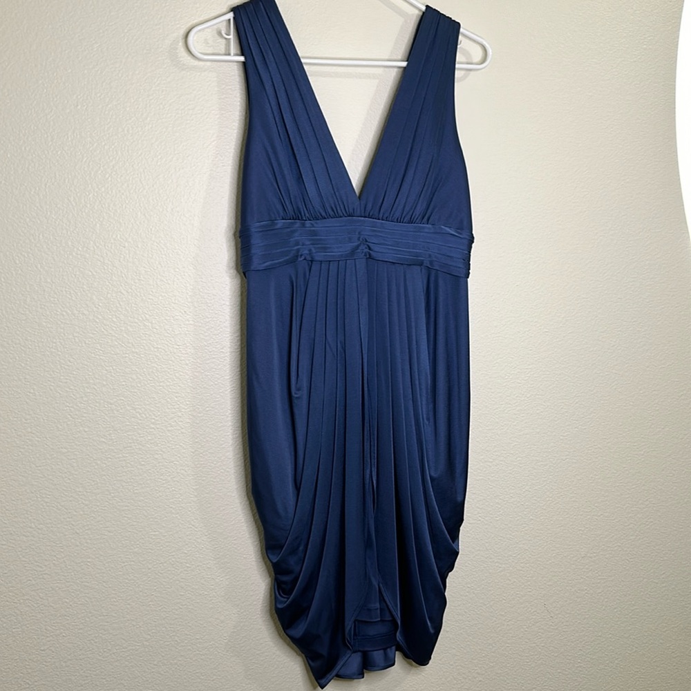BCBG Max Azria blue dress, size S, great condition